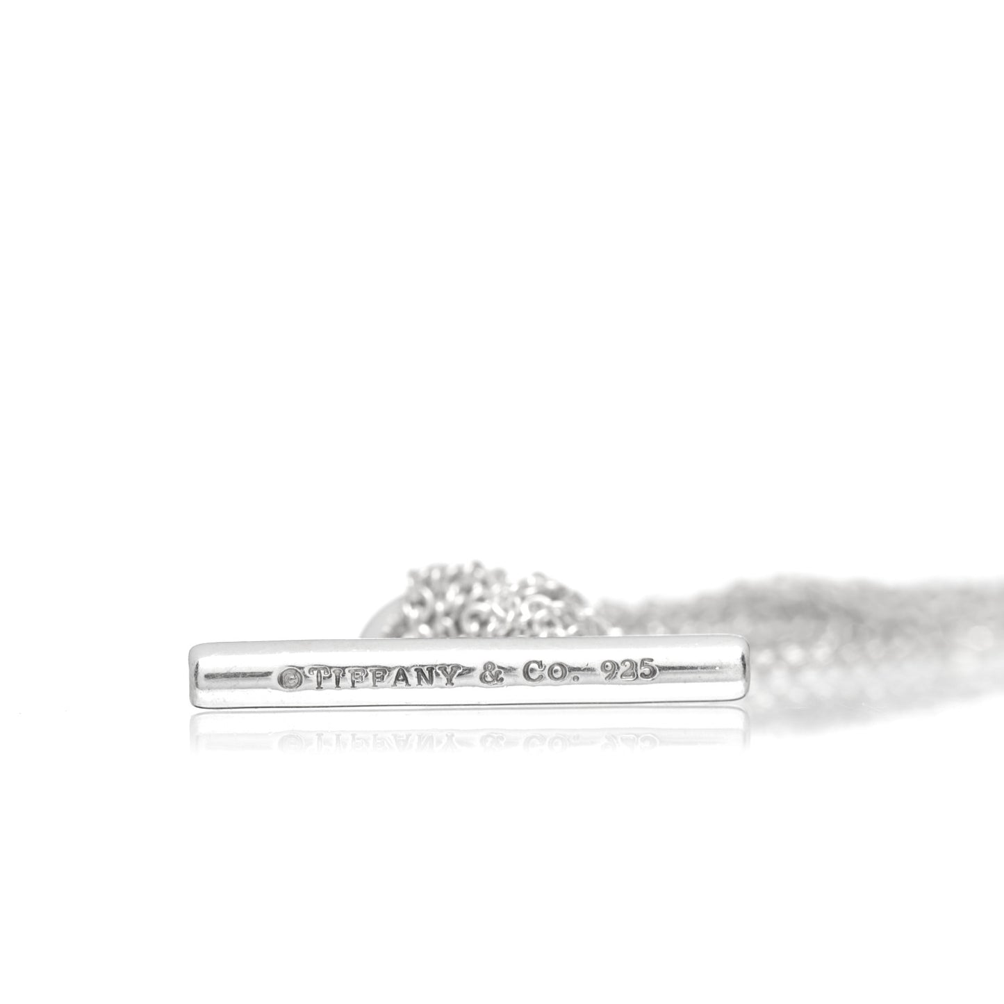Sterling Silver Multi-Chain Circle Toggle Bracelet