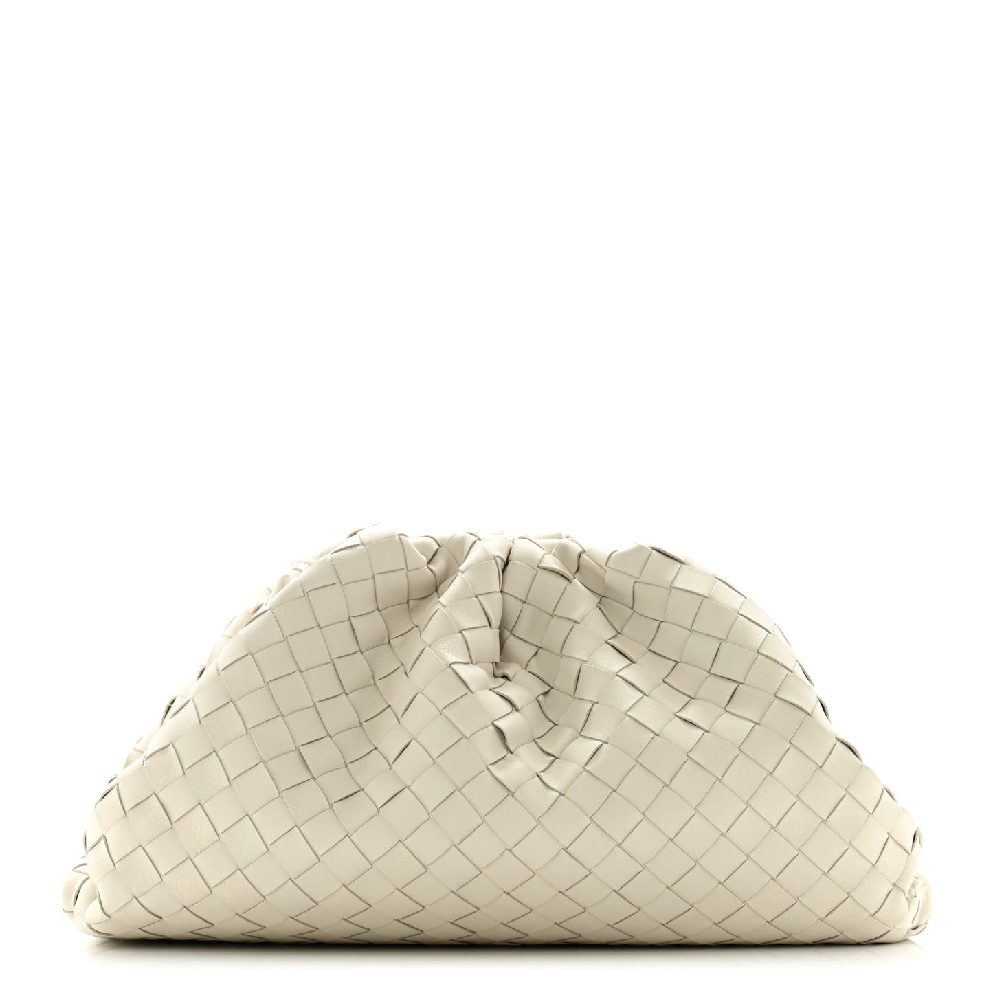 Nappa Maxi Intrecciato The Pouch Oversized Plaster