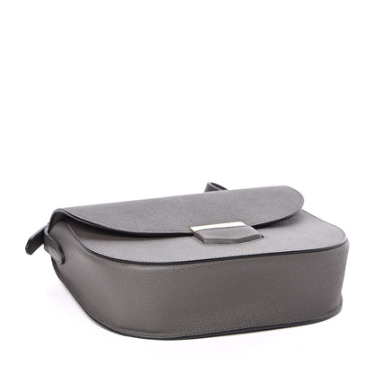 Celine Grained Calfskin Compact Trotteur Stone 4 of 10