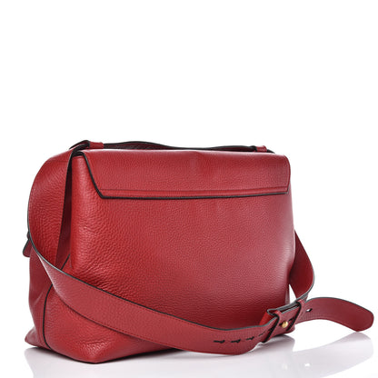 Gucci Cellarius Calfskin Large GG Marmont Shoulder Bag Vulcanic Red 3 of 16