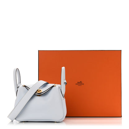 Hermes Swift Mini Lindy 20 Bleu Brume 12 of 12