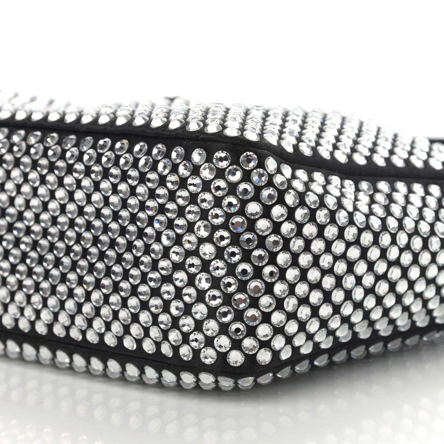 Prada Satin Crystal Mini Re-Edition 2000 Bag Cristal 10 of 10