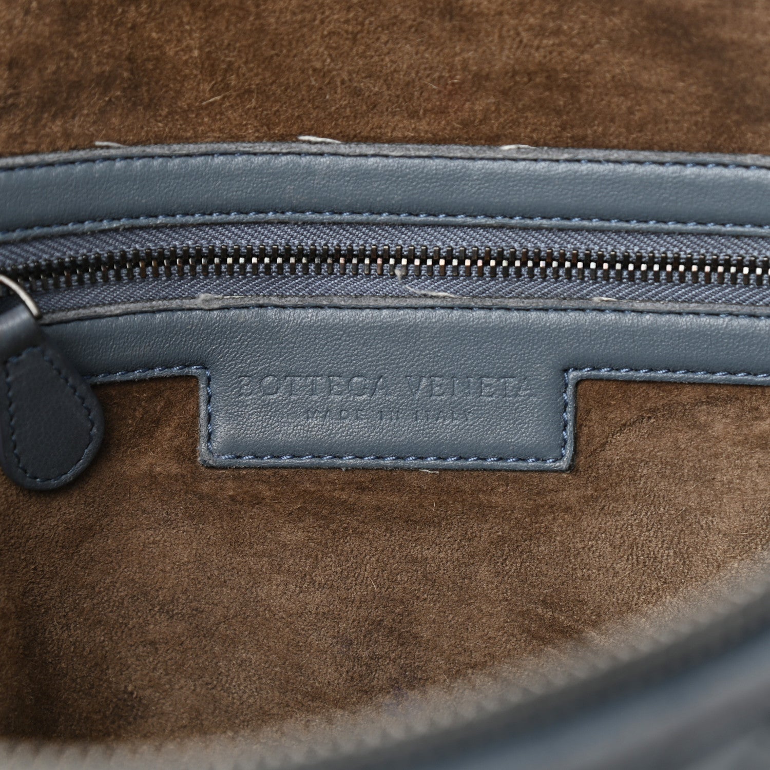 Bottega Veneta Nappa Intrecciato Pillow Crossbody Messenger Baltic Blue 6 of 8