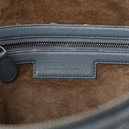 Bottega Veneta Nappa Intrecciato Pillow Crossbody Messenger Baltic Blue 6 of 8