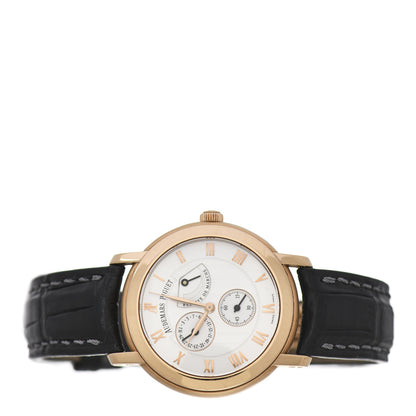 Audemars Piguet 18K Rose Gold Alligator 36mm Jules Piguet Manual Winding Watch 25955OR.OO.D002CR.01 2 of 6