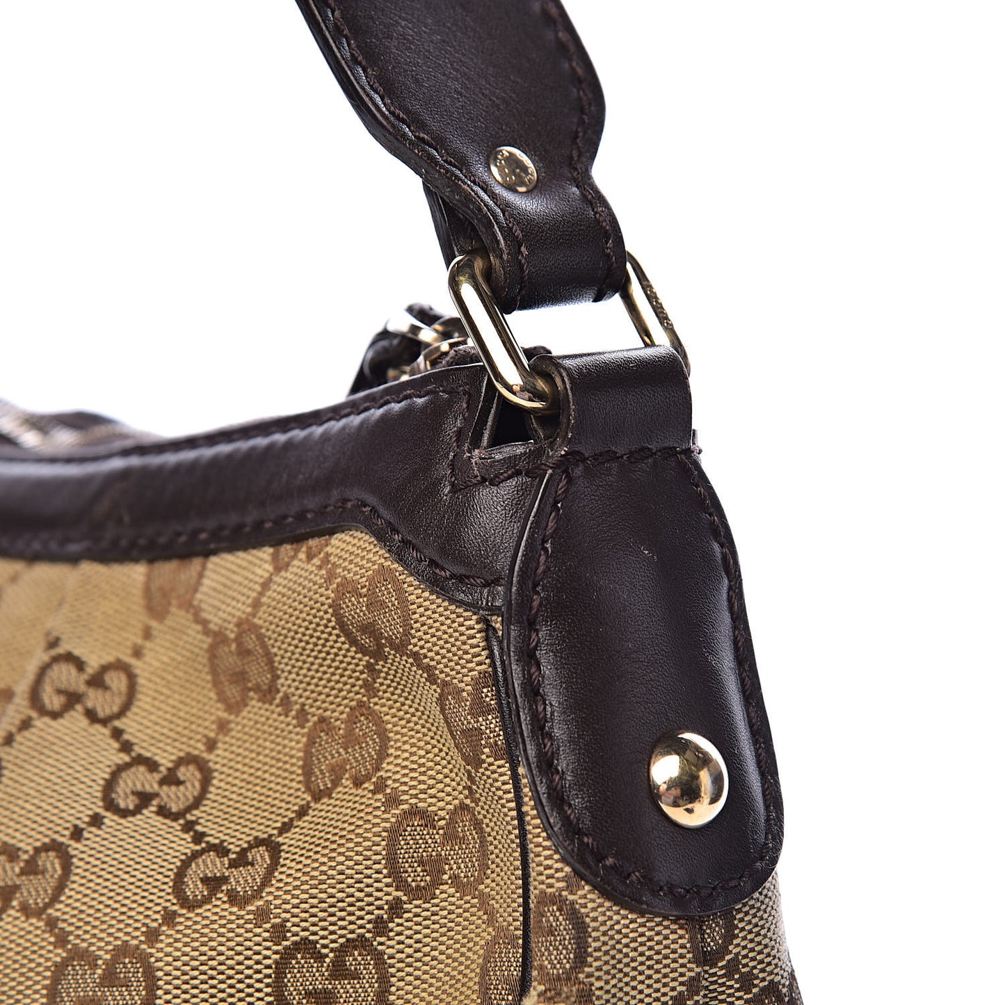 Monogram Medium Sukey Hobo Dark Brown