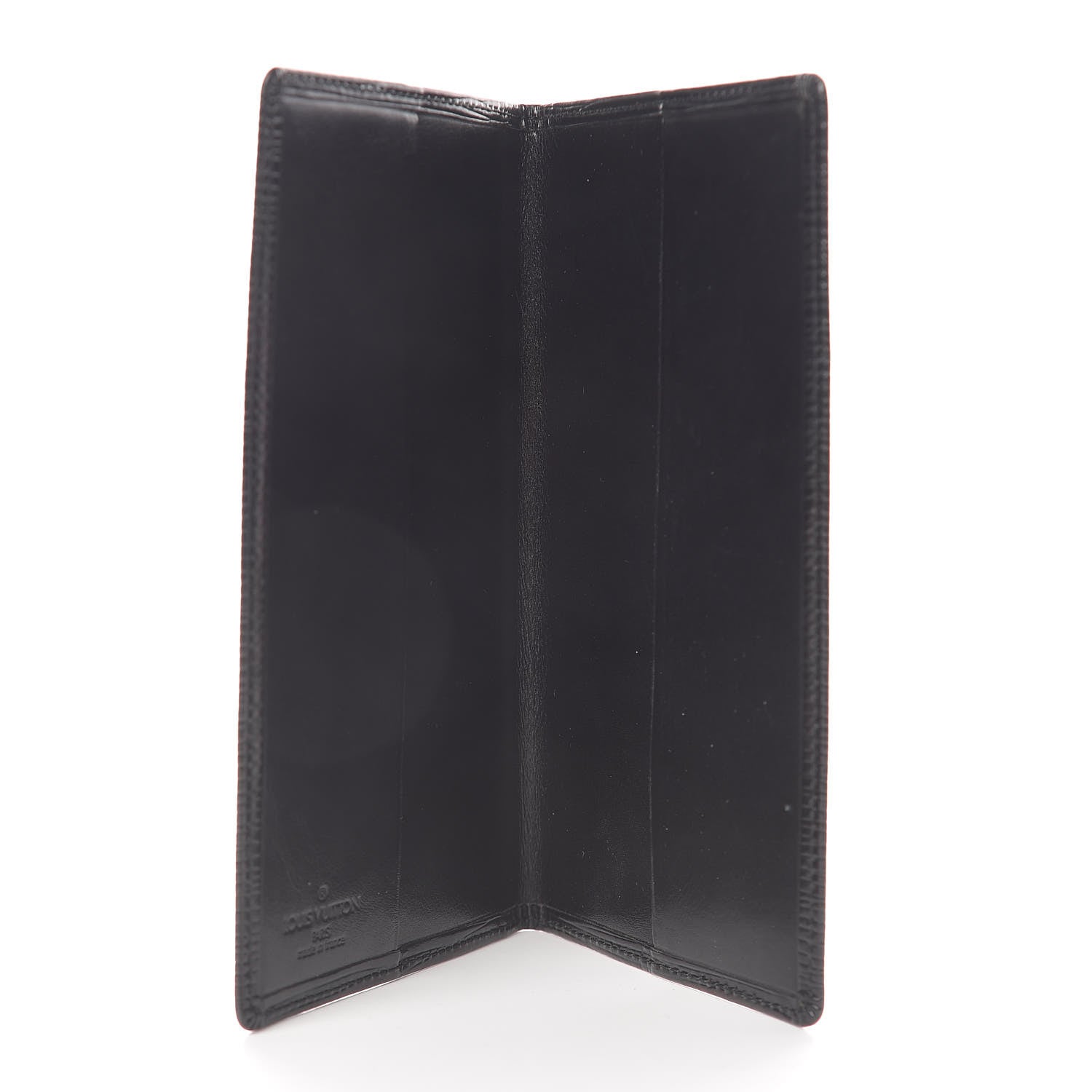 Louis Vuitton Epi Simple Checkbook Cover Black 5 of 6