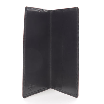 Louis Vuitton Epi Simple Checkbook Cover Black 5 of 6