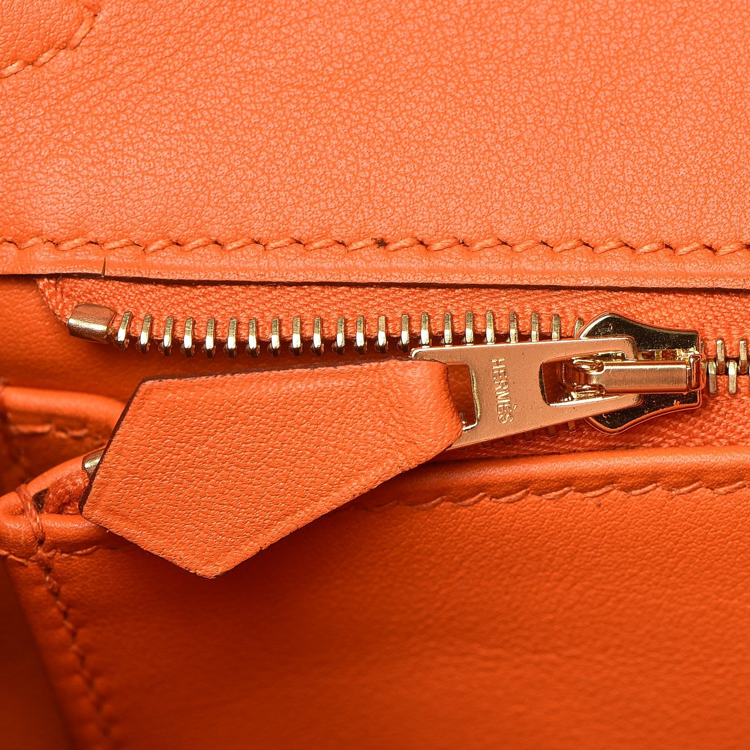 Hermes Swift Birkin 25 Orange 14 of 30