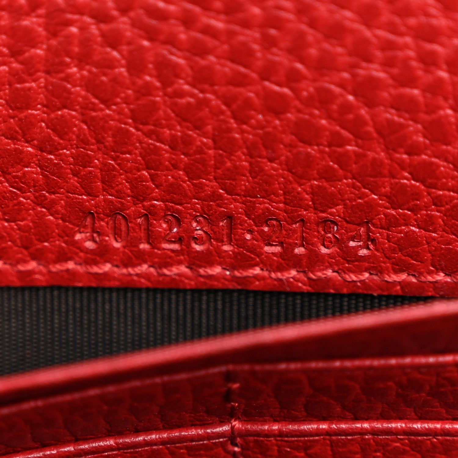 Gucci Calfskin Mini Dionysus Chain Wallet Hibiscus Red 7 of 10