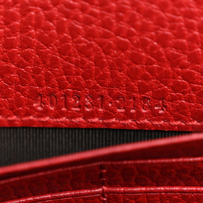 Gucci Calfskin Mini Dionysus Chain Wallet Hibiscus Red 7 of 10