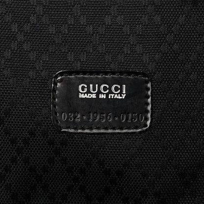 Gucci Nylon Bamboo Vanity Case Black 6 of 8