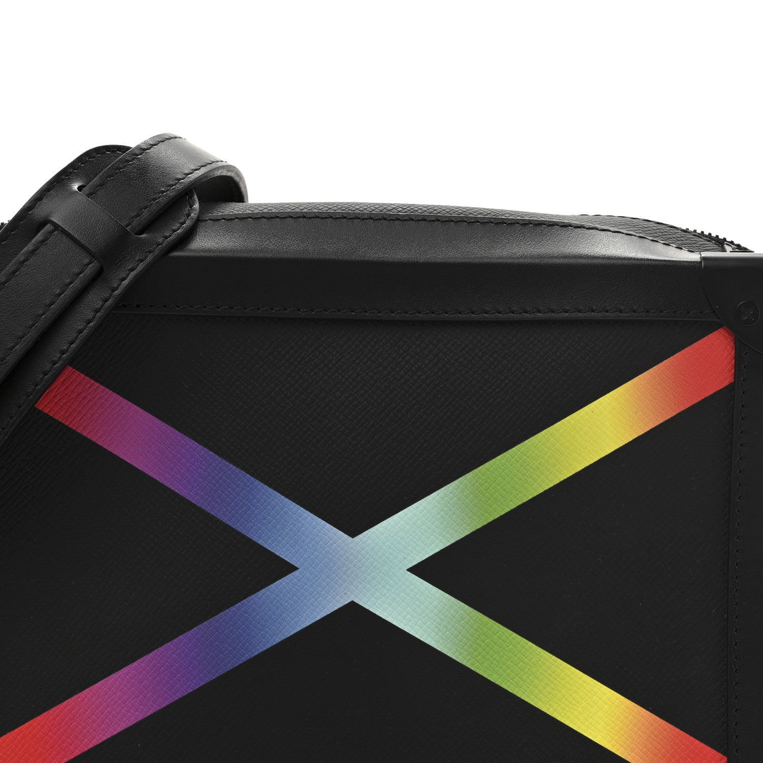 Louis Vuitton Taiga Rainbow Soft Trunk Black 7 of 10