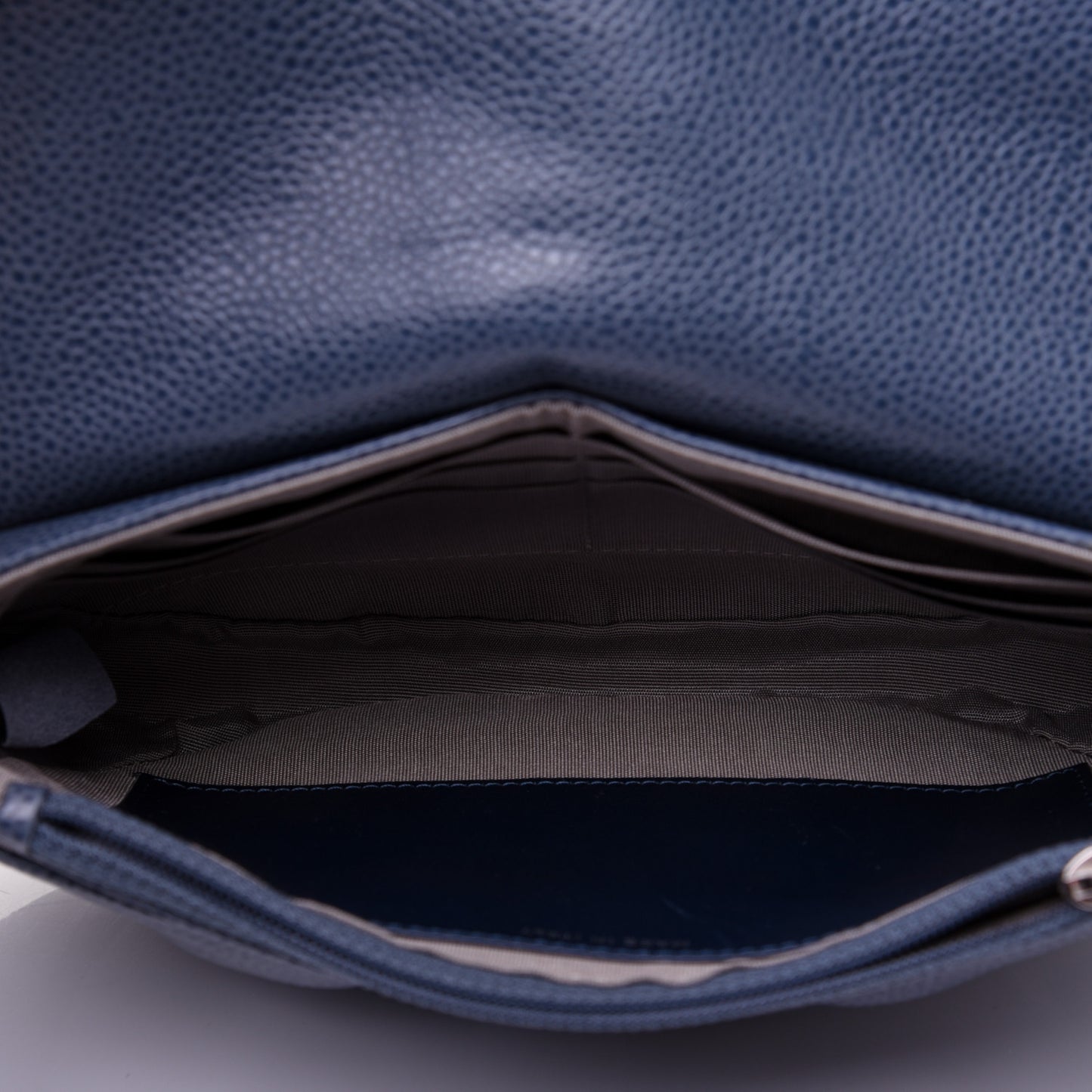 Caviar Half Moon Wallet On Chain WOC Blue