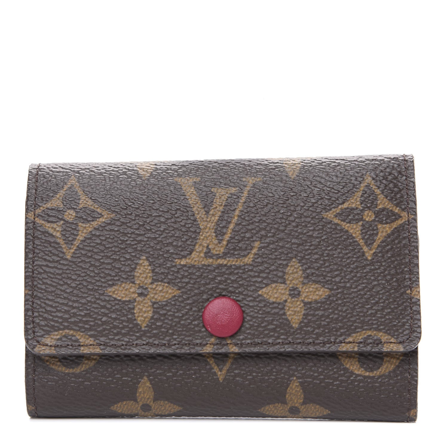 Louis Vuitton Monogram 6 Key Multicles Holder Fuchsia 1 of 8
