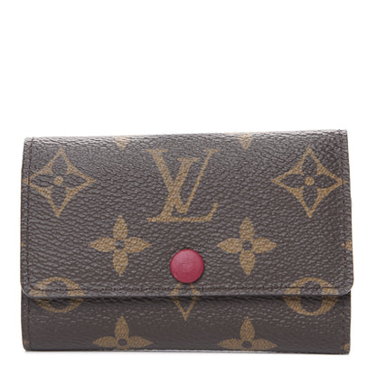 Louis Vuitton Monogram 6 Key Multicles Holder Fuchsia 1 of 8