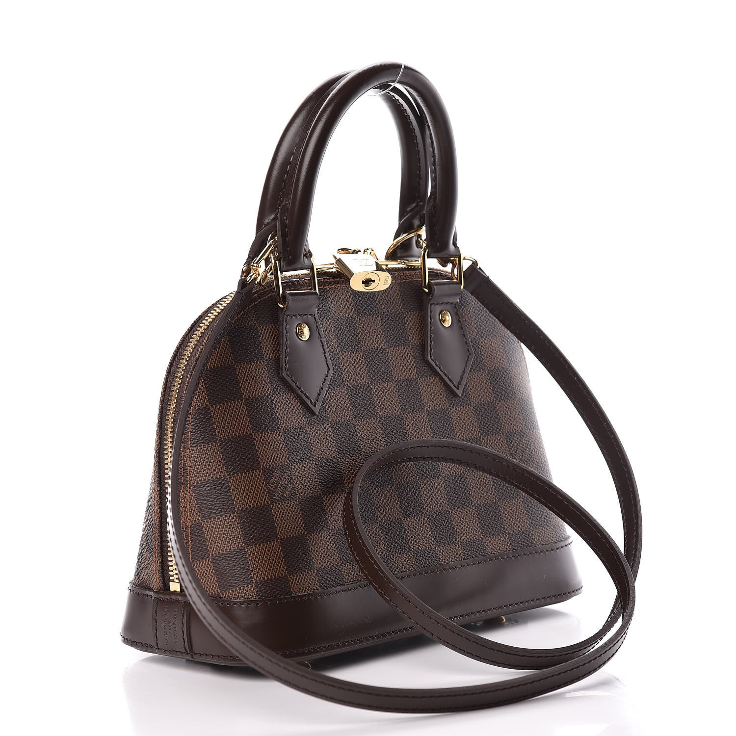 Louis Vuitton Damier Ebene Alma BB 3 of 10