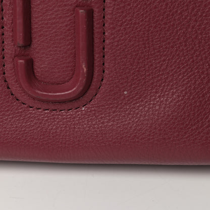 Marc Jacobs Calfskin Shutter Camera Crossbody Bag Deep Maroon 15 of 17