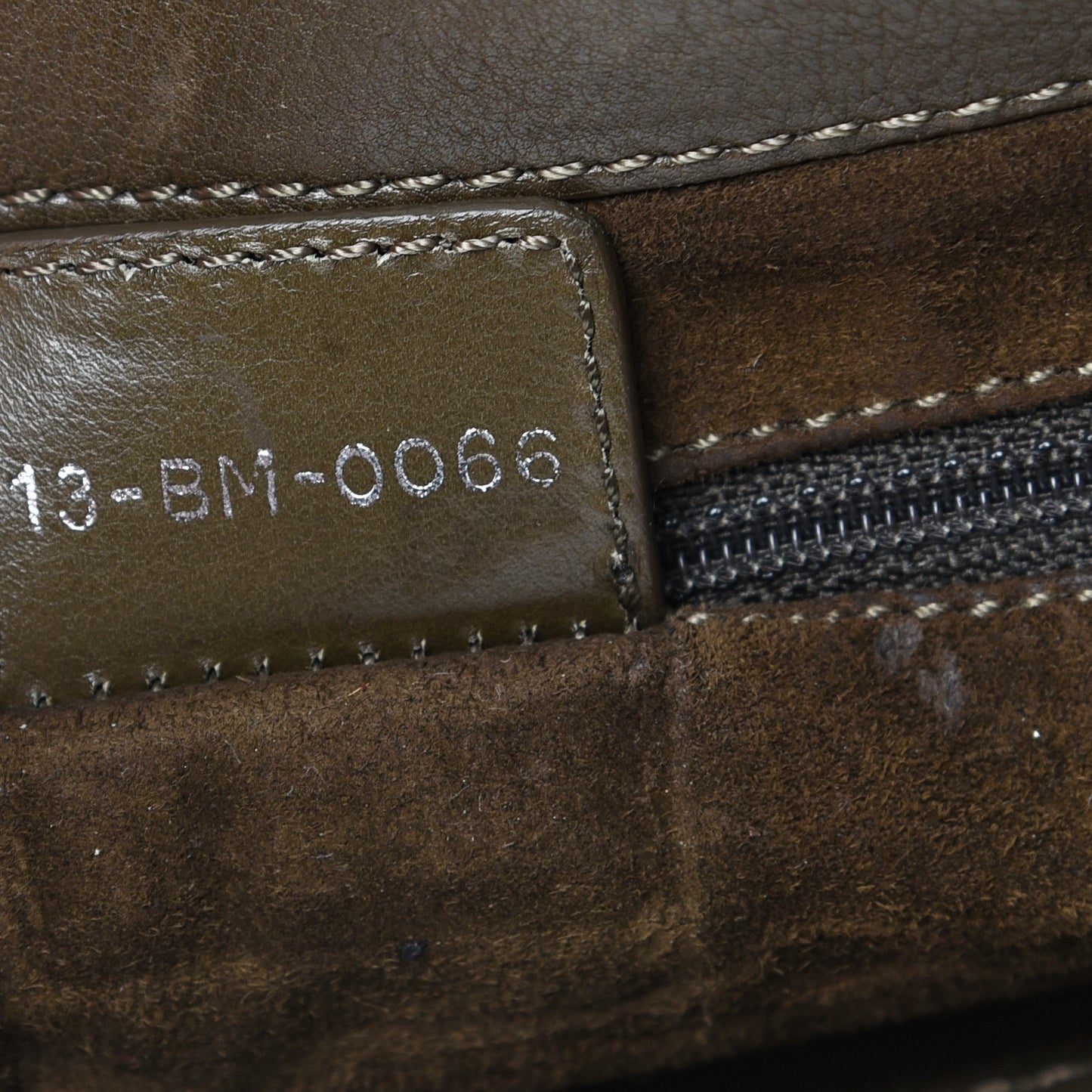 Calfskin Suede Rebelle Hobo Green