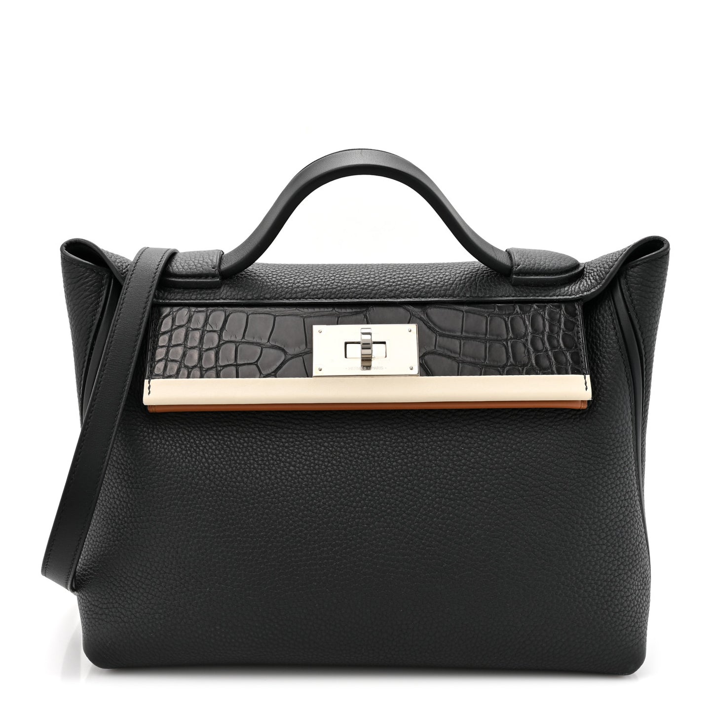 Togo Matte Alligator Swift Touch 24/24 29 Black Nata Gold
