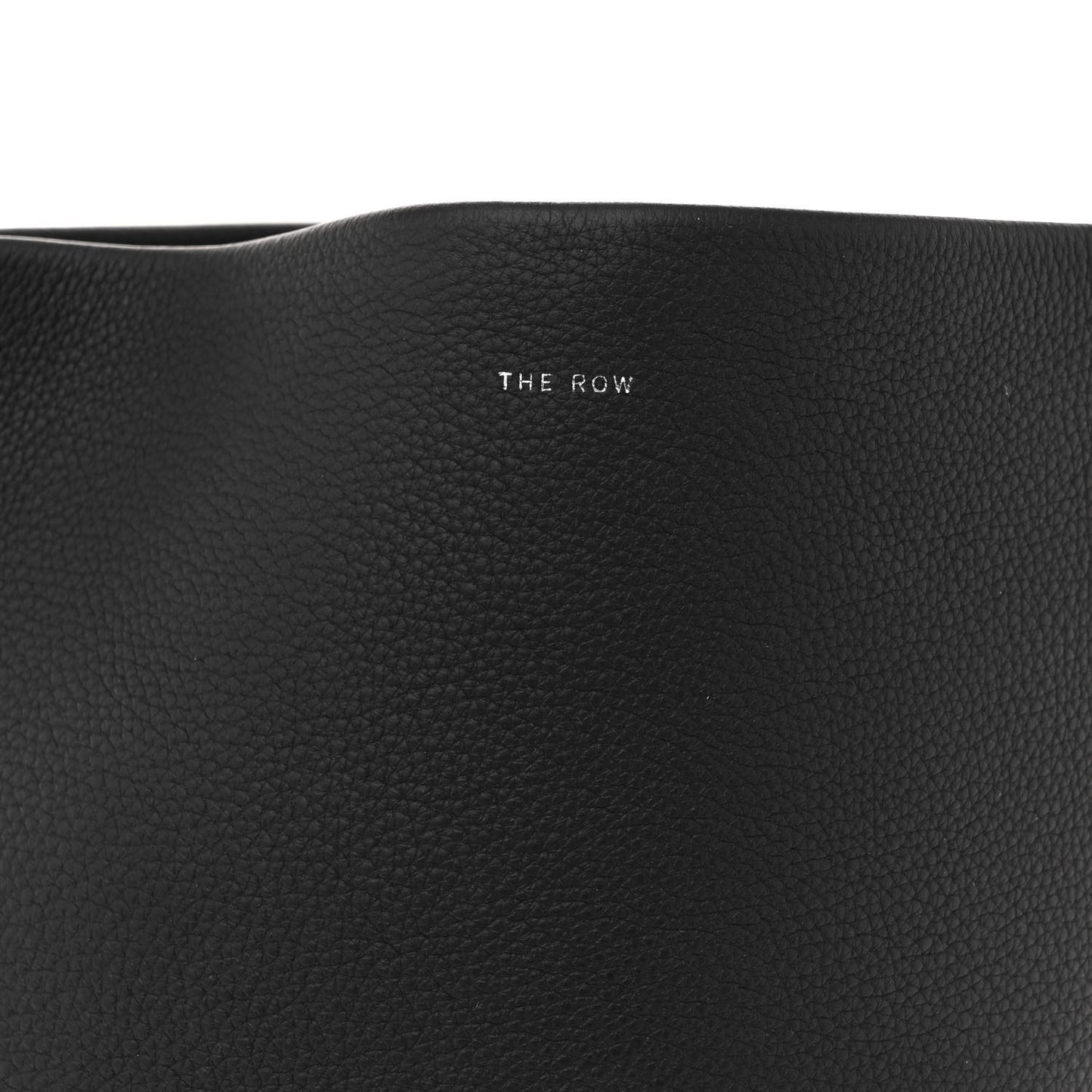 Grained Calfskin Medium N/S Park Tote Black