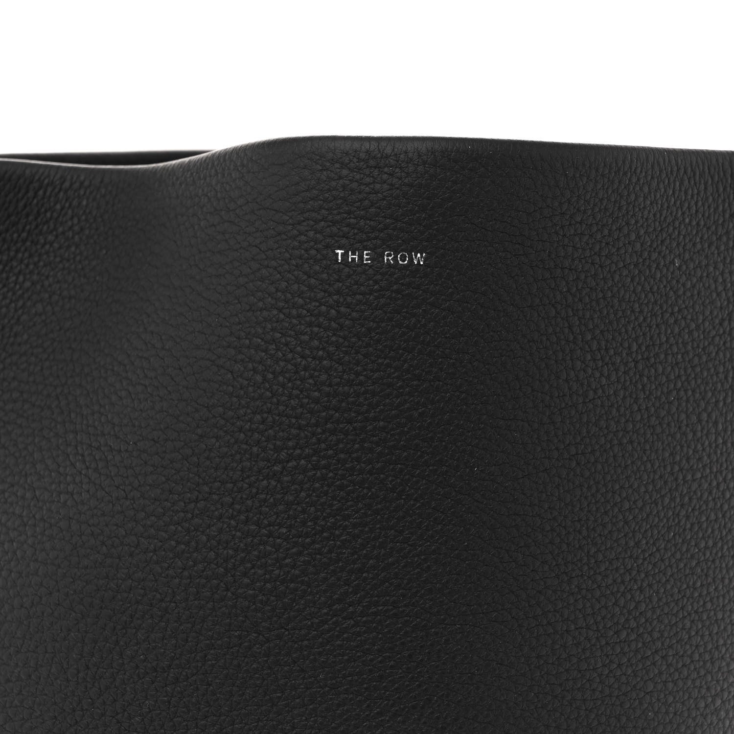 The Row Grained Calfskin Medium N/S Park Tote Black 7 of 10
