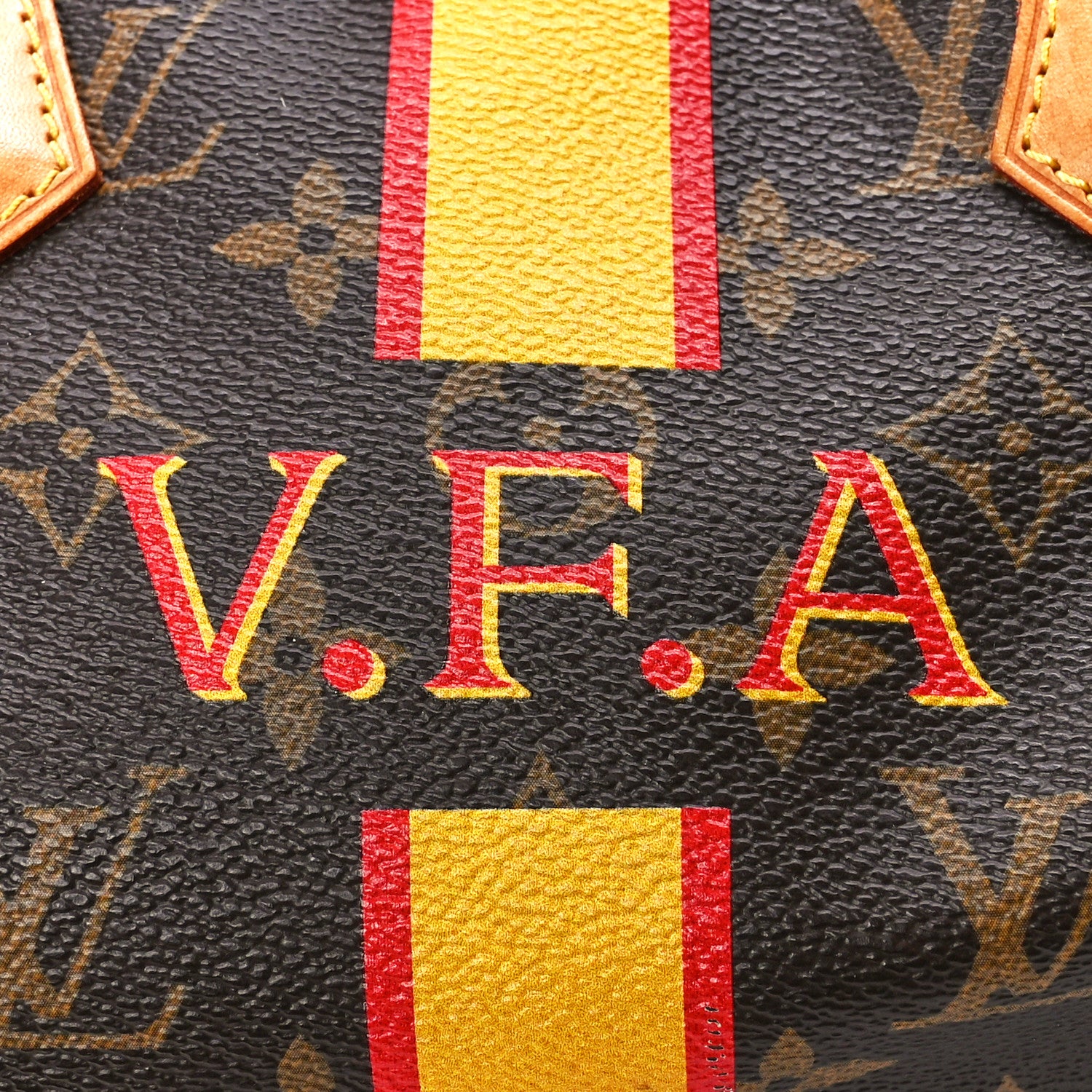 Louis Vuitton Monogram My LV Heritage Speedy 35 Jaune Rouge 12 of 12