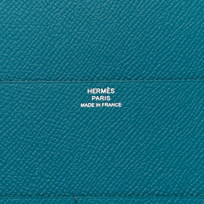 Hermes Epsom E-Zip iPad Notebook Cover Cobalt 6 of 11