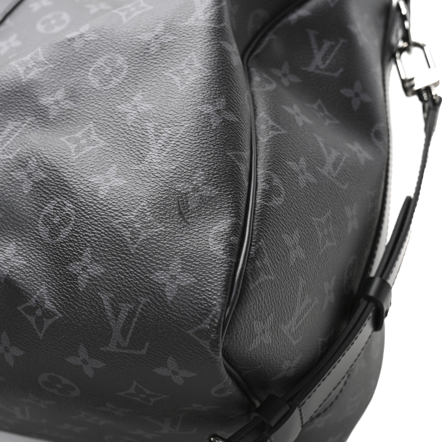 Louis Vuitton Monogram Eclipse Keepall Bandouliere 55 11 of 11