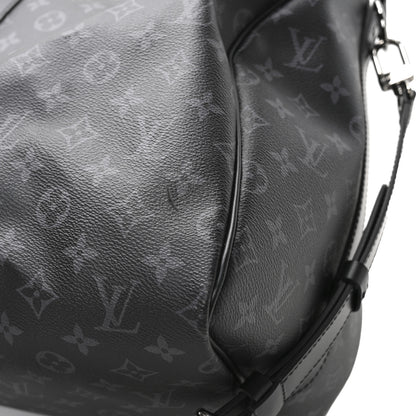 Louis Vuitton Monogram Eclipse Keepall Bandouliere 55 11 of 11