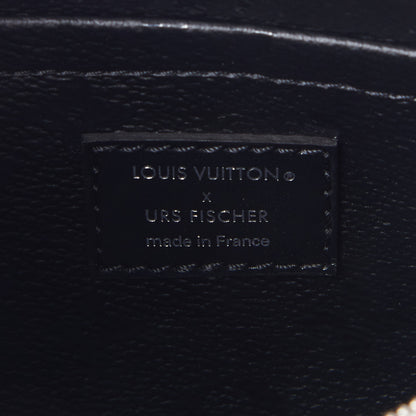 Louis Vuitton X UF Tufted Monogram Pochette Accessories White Black 7 of 8