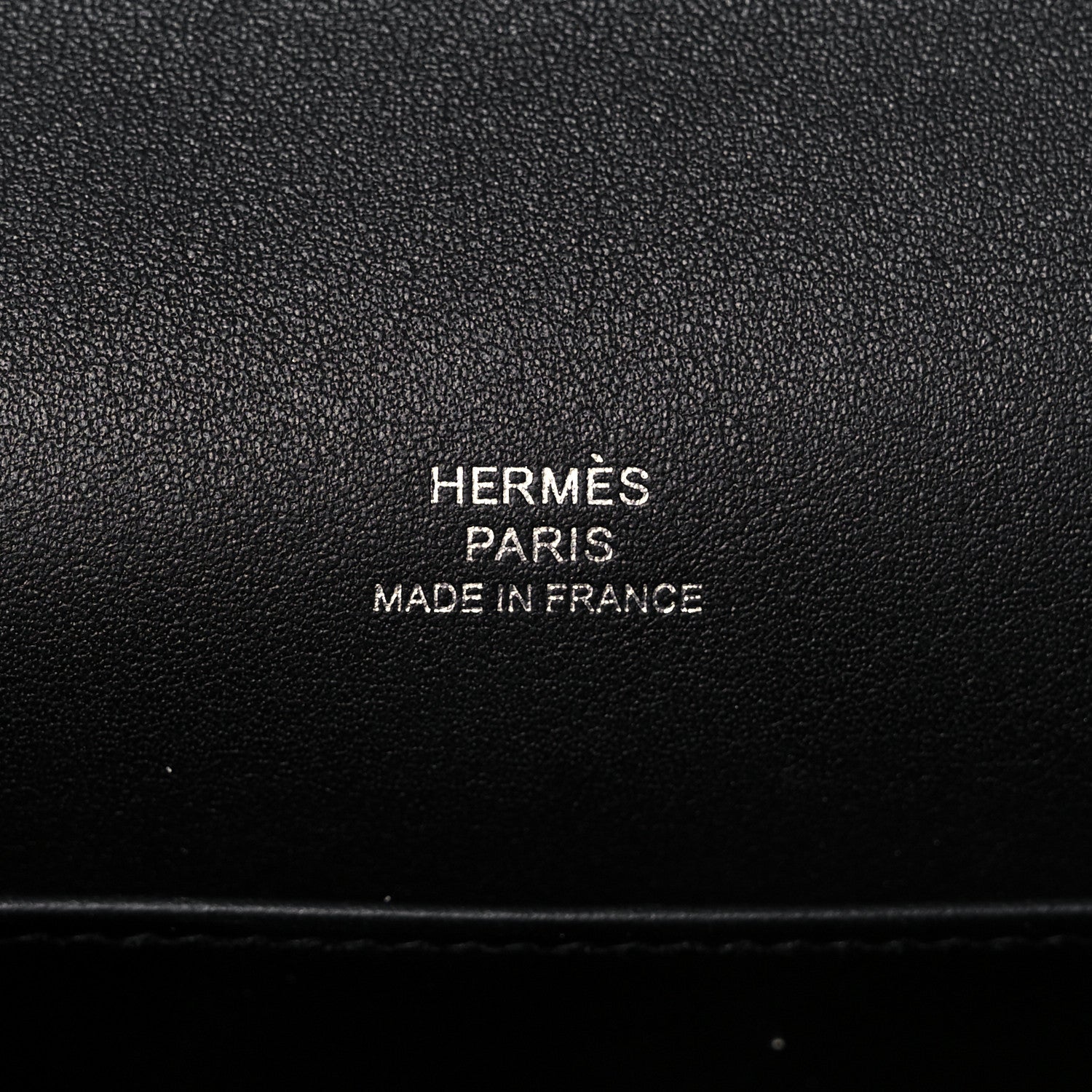 Hermes Swift Kelly Pochette Clutch Black 6 of 9