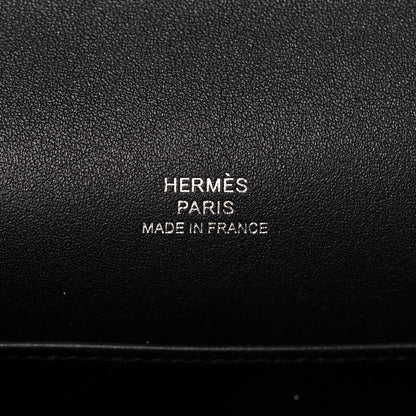 Hermes Swift Kelly Pochette Clutch Black 6 of 9