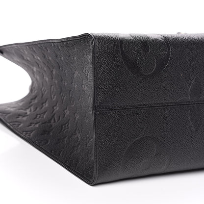 Louis Vuitton Empreinte Monogram Giant Onthego GM Black 9 of 11