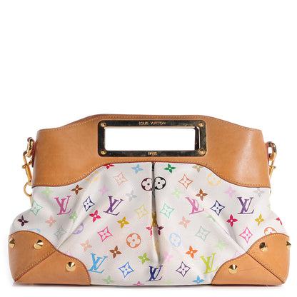 Louis Vuitton Monogram Multicolor Judy MM White 1 of 9