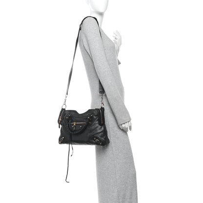 Balenciaga Agneau Giant 12 Rose Gold Hardware Town Black 2 of 16
