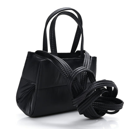 Telfar Nylon Small Puff Shopping Bag Black 3 of 8