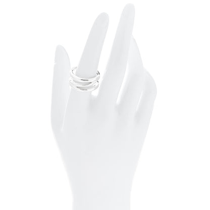 Tiffany Sterling Silver Zig Zag Ring 57 8 2 of 4