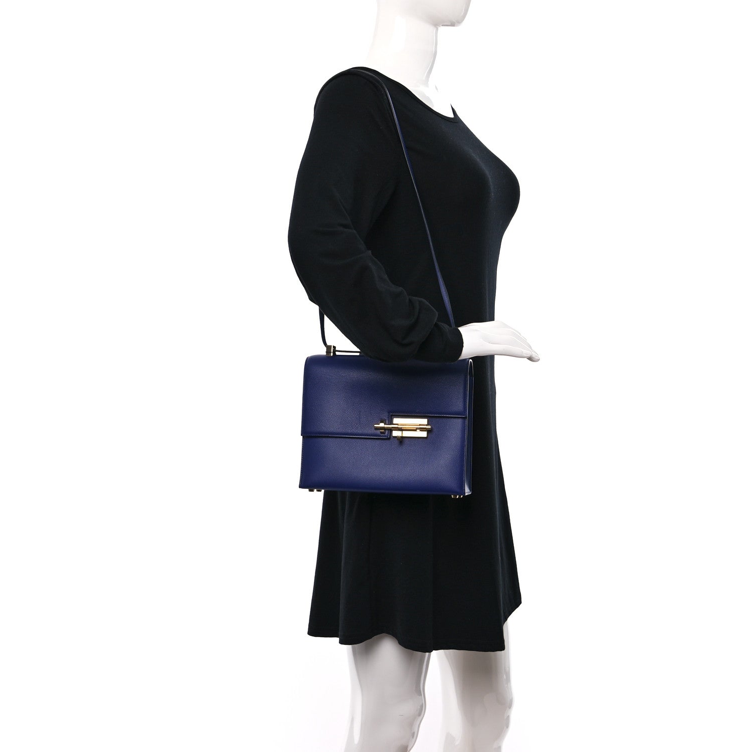 Hermes Allegro Verrou 21 Bleu Encre 2 of 10