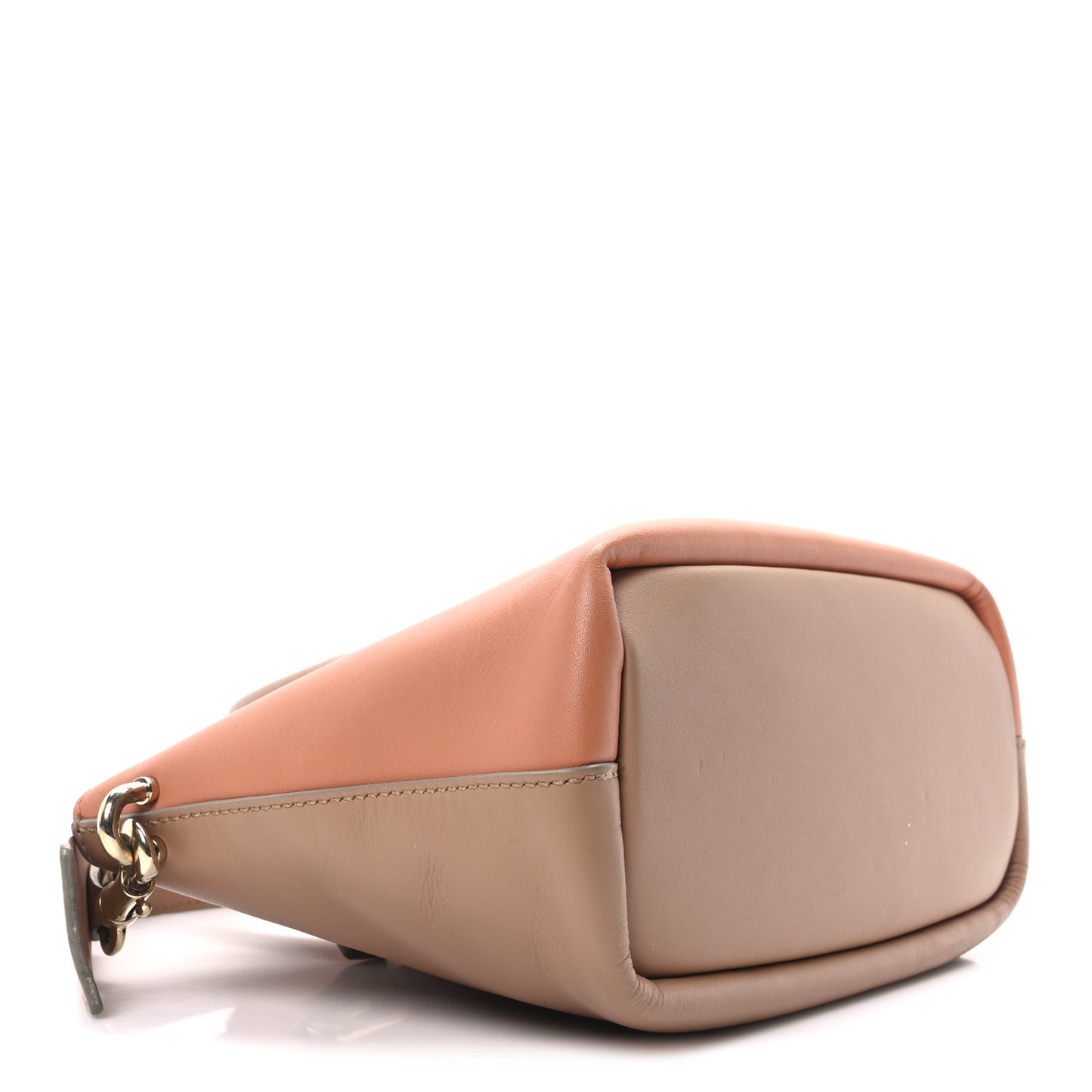 Smooth Calfskin Mini Baylee Tote Pink Nude