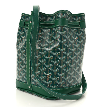 Goyard Goyardine Petit Flot Bucket Bag PM Green 3 of 8