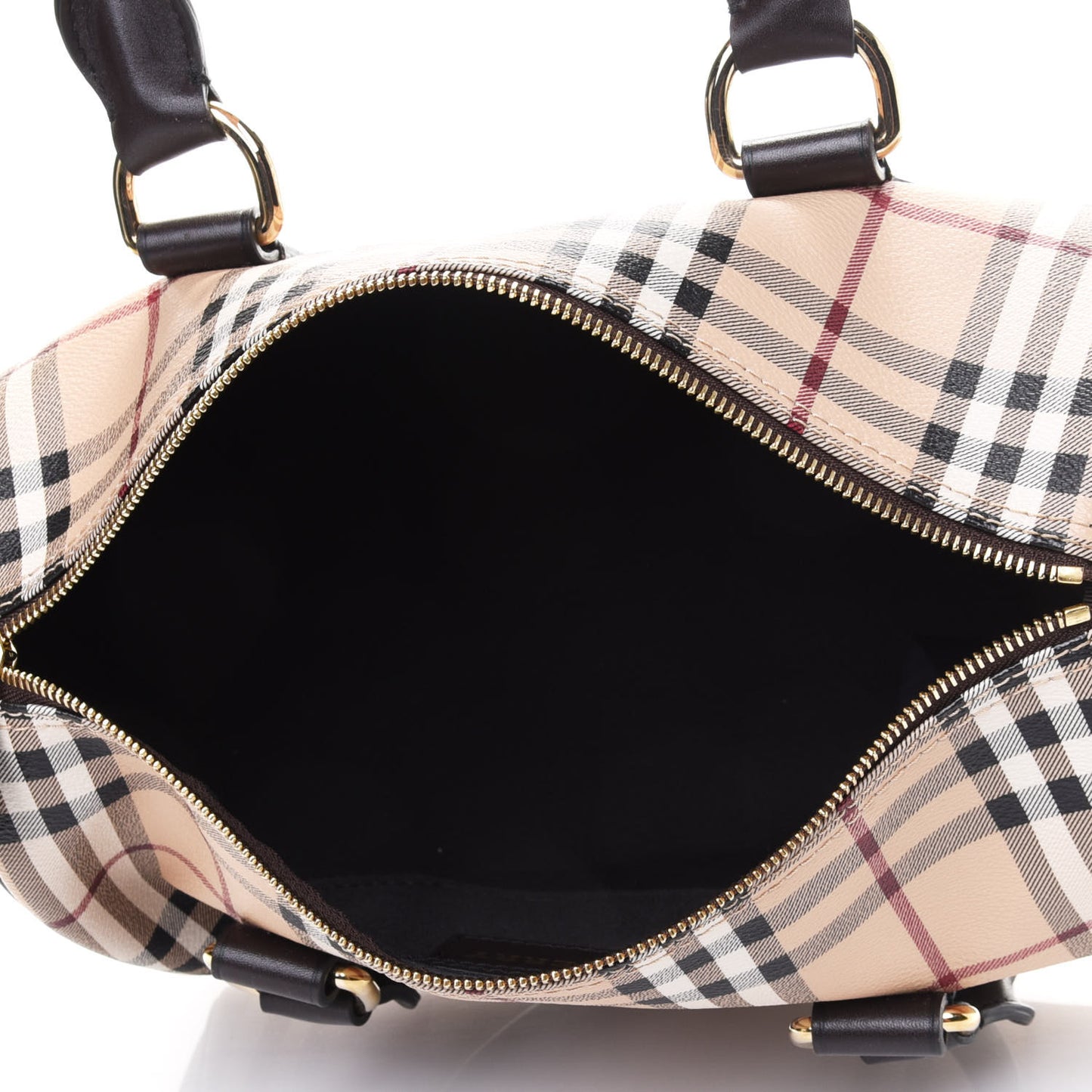 Haymarket Check Large Chester Bowling Bag Chocolate
