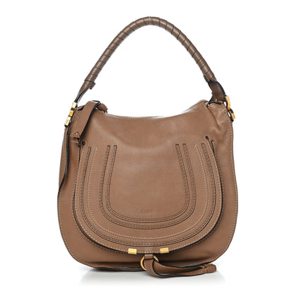 Chloe Calfskin Medium Marcie Hobo Nut 1 of 9