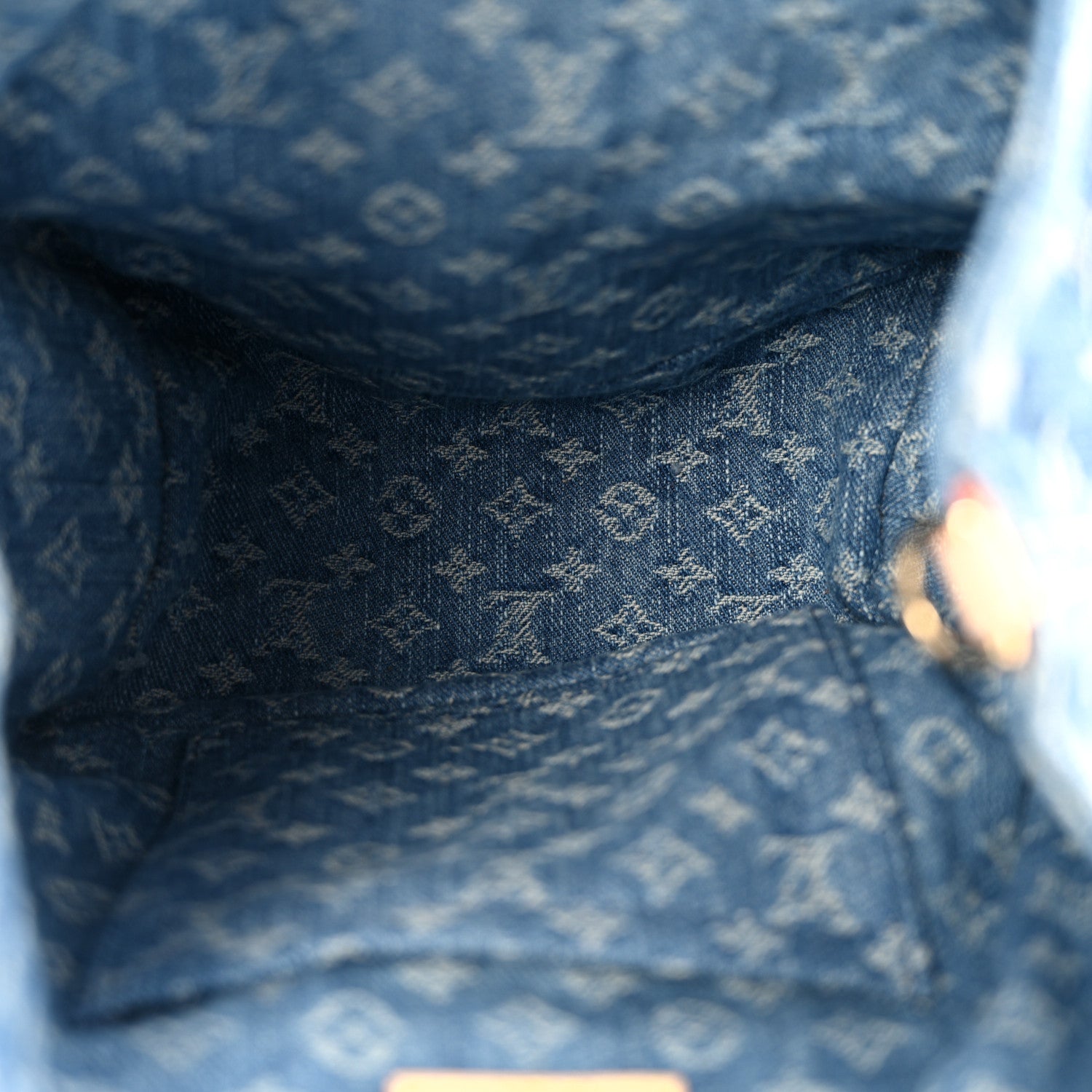 Louis Vuitton Denim Sac a Dos Backpack PM Blue 5 of 10