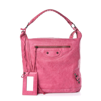 Balenciaga Agneau Classic Hardware Day Hobo Sorbet 1 of 10