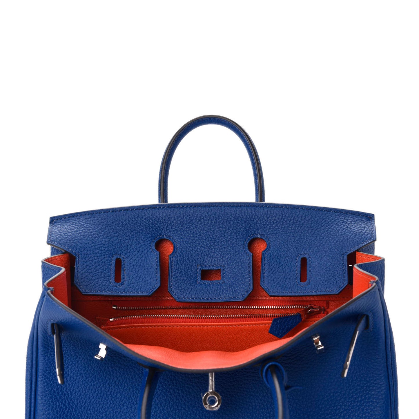 Togo Verso Birkin 25 Bleu Royal Capucine