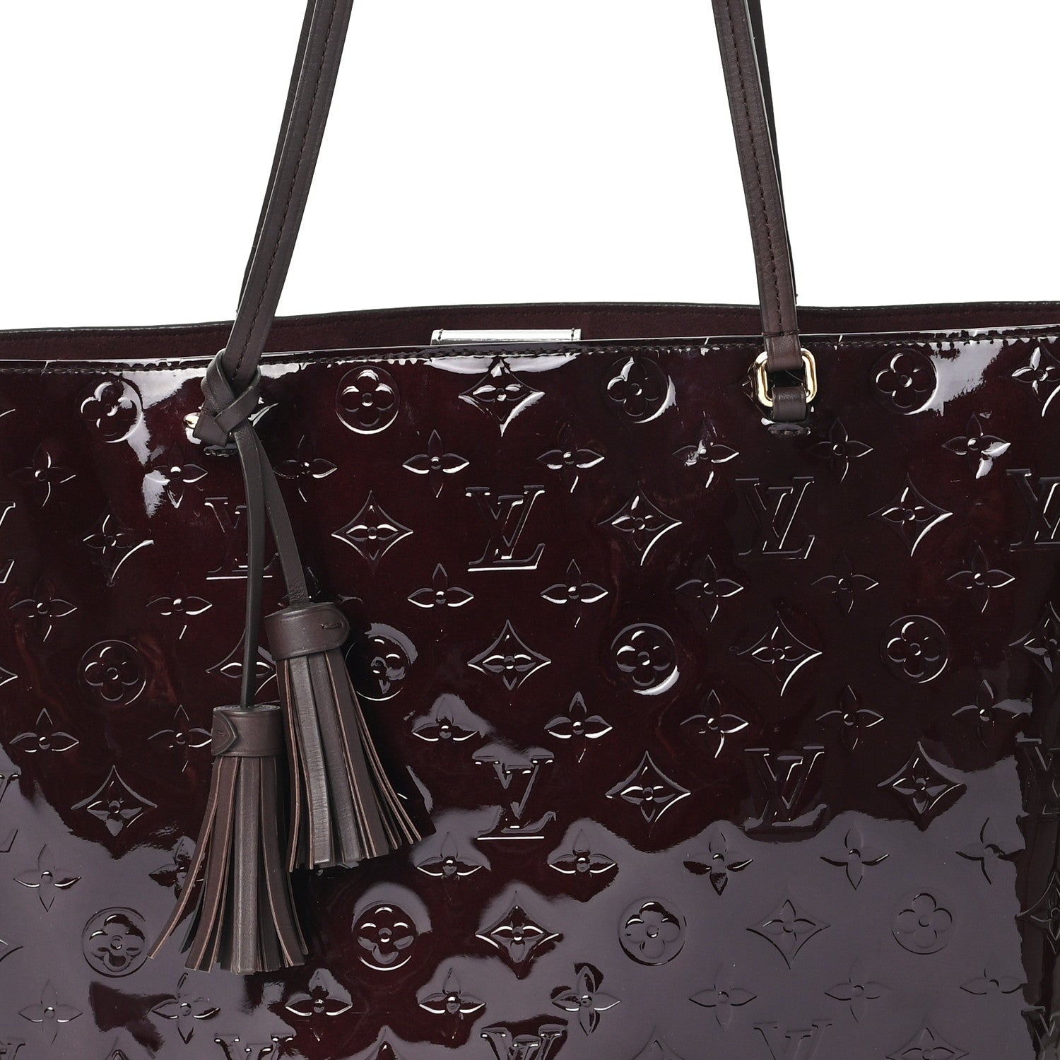 Louis Vuitton Vernis Long Beach MM  Amarante 7 of 10