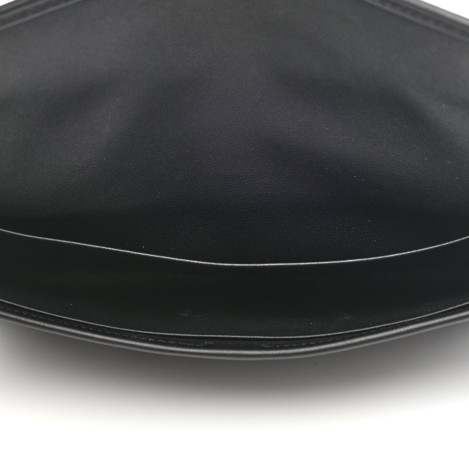 Hermes Swift Shiny Alligator Jige Duo Touch Clutch Black 6 of 8