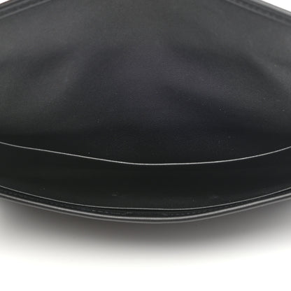 Hermes Swift Shiny Alligator Jige Duo Touch Clutch Black 6 of 8