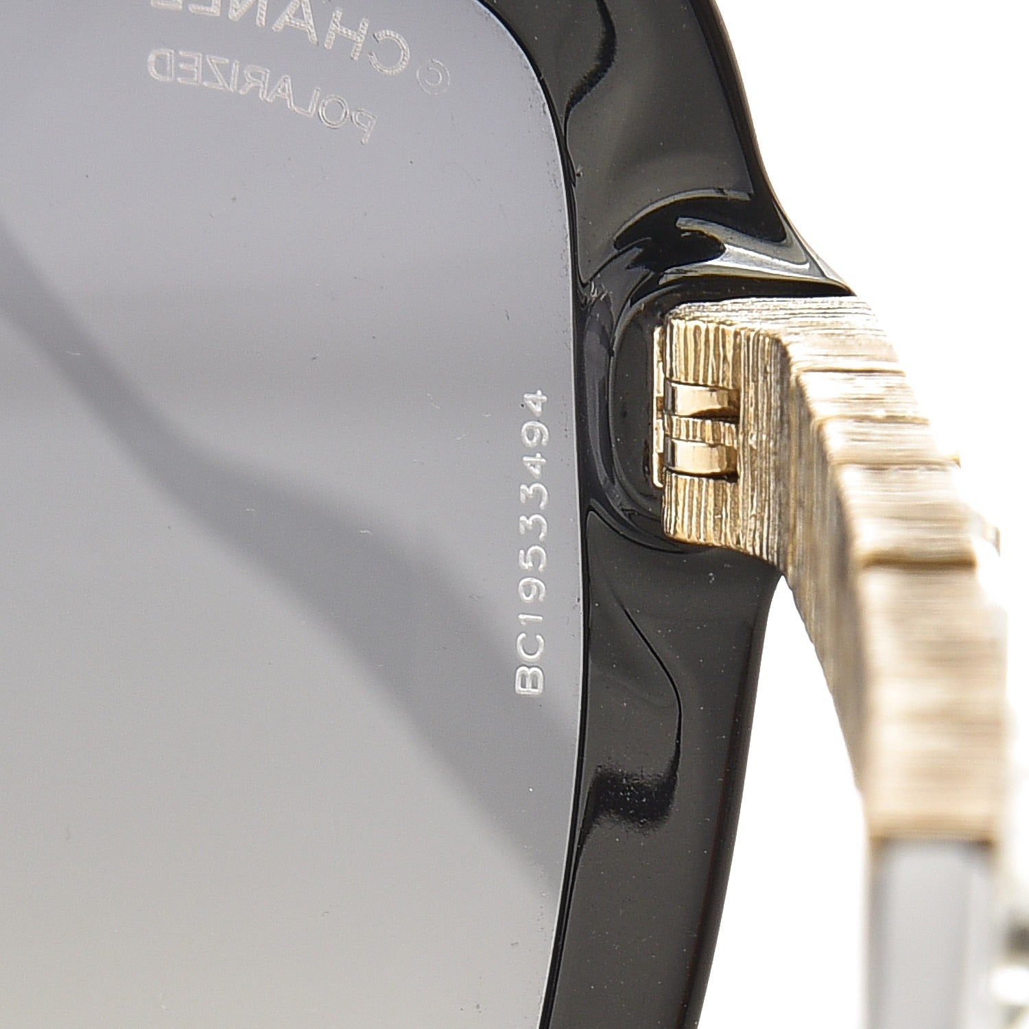 Chanel Crystal Baguette Polarized Square Sunglasses 5308-B Black 17 of 18